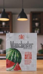 1️⃣ Manchester Watermelon Superslims 🍉บุหรี่นำเข้า รสผลไม้สดใหม่