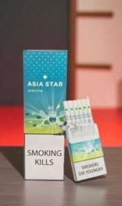 ASIA STAR MOJITO ซองแข็ง บุหรี่เมนทอลเย็นฉ่ำ ❄️