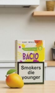BACIO NANO IMPRESSION MANGO MINT ซองแข็ง บุหรี่เกาหลีแท้ 🇰🇷
