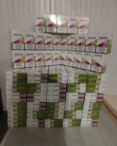 Mond นำเข้า Blueberry บุหรี่นอก Menthol