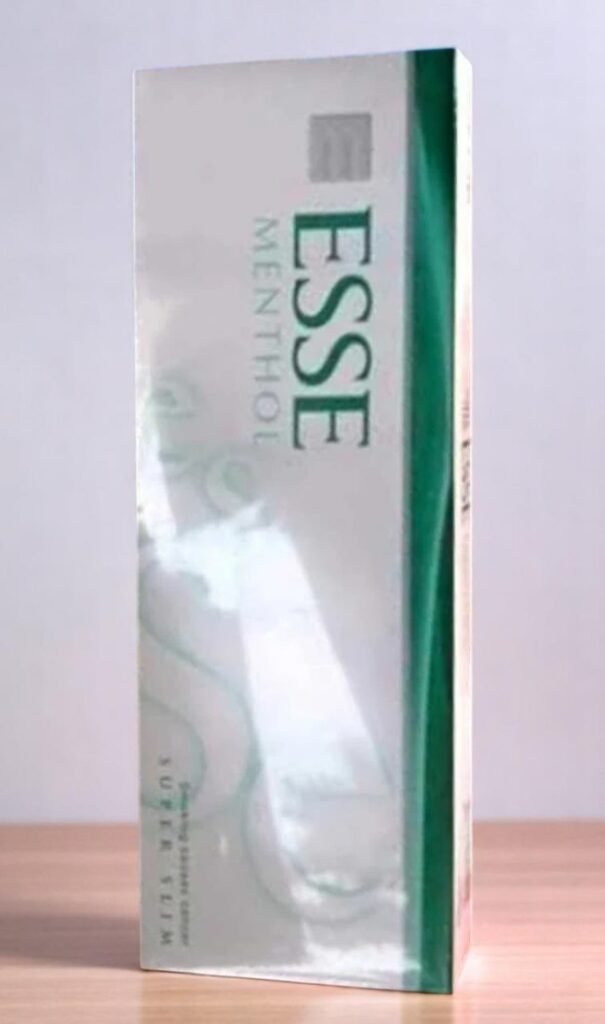 Esse Menthol Slim (ซองแข็ง) มีรสชาติและกลิ่นเป็นอย่างไร?