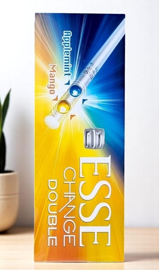 Esse Change Double Apple Mint & Mango (2 เม็ดบีบ) มีรสชาติและกลิ่นเป็นอย่างไร?