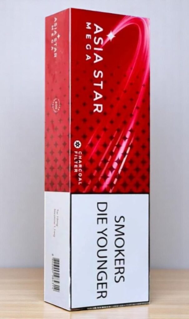 Asia Star Mega ซองแข็งคุณภาพสูง 🚬