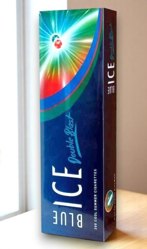 Blue Ice Double Blast Strawberry รสสตรอว์เบอร์รีสดชื่นจาก 2 เม็ดบีบ 🍓❄️