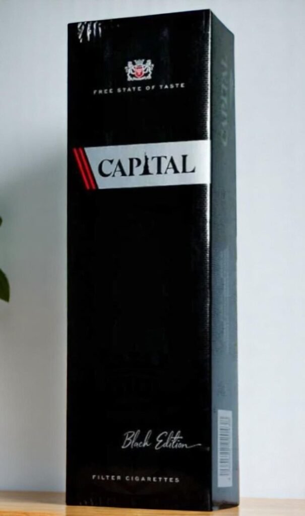 Capital Black Edition ซองแข็ง รสชาติที่หรูหรา 🚬