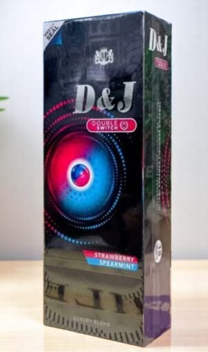 D&J Double Strawberry & Spear Mint (2เม็ดบีบ)