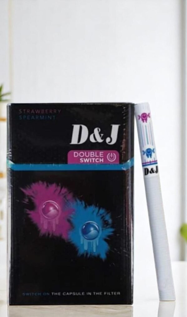 D&J Double Switch Strawberry & Spear Mint (2เม็ดบีบ) - Image 2