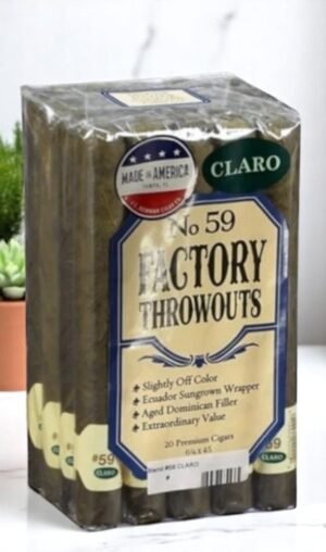 Factory Throwouts No.59 Claro 6½x45 (20มวน)