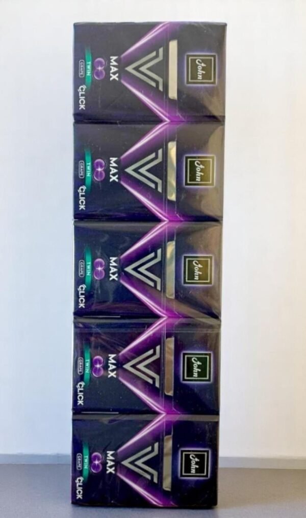 John Max Twin Grape Click (2เม็ดบีบ)