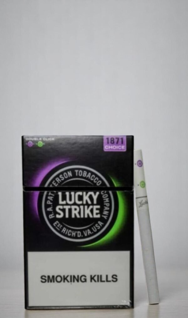 Lucky Strike Double Click Purple (2เม็ดบีบ) - Image 2