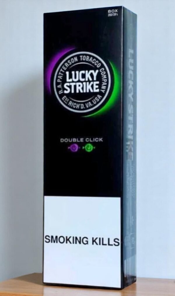 Lucky Strike Double Click Purple (2เม็ดบีบ)