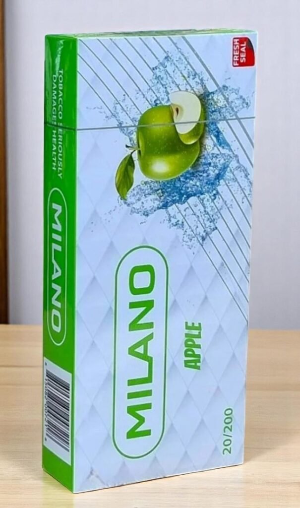 Milano Apple (ซองแข็ง) มีรสชาติและกลิ่นเป็นอย่างไร?