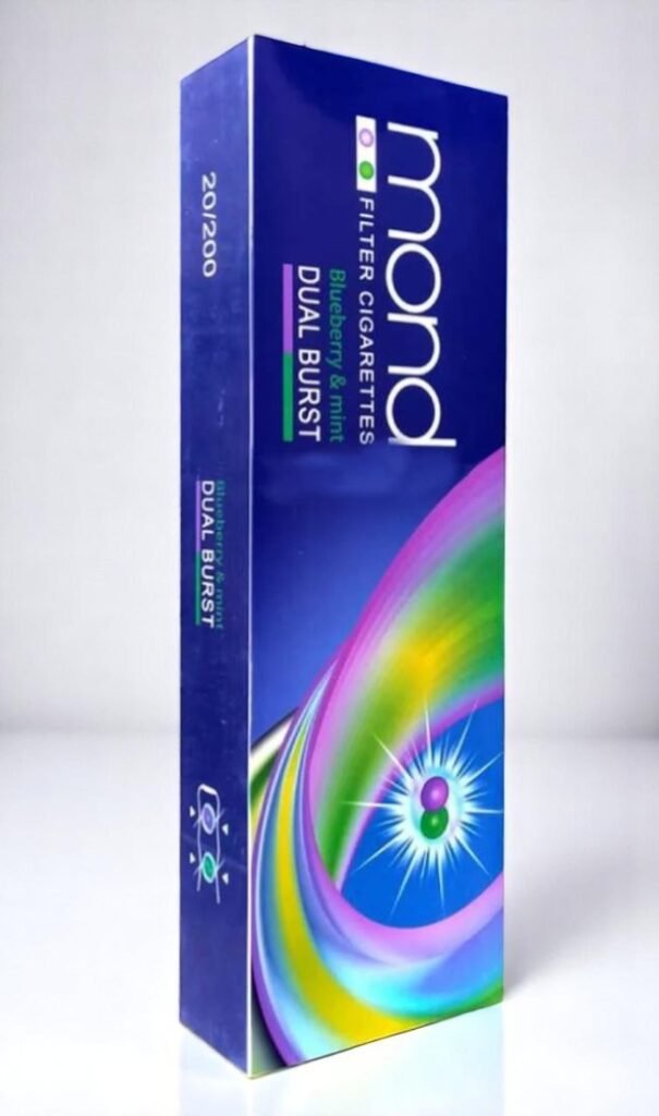 Mond Dual Burst Blueberry & Mint (2เม็ดบีบ) มีรสชาติและกลิ่นเป็นอย่างไร?