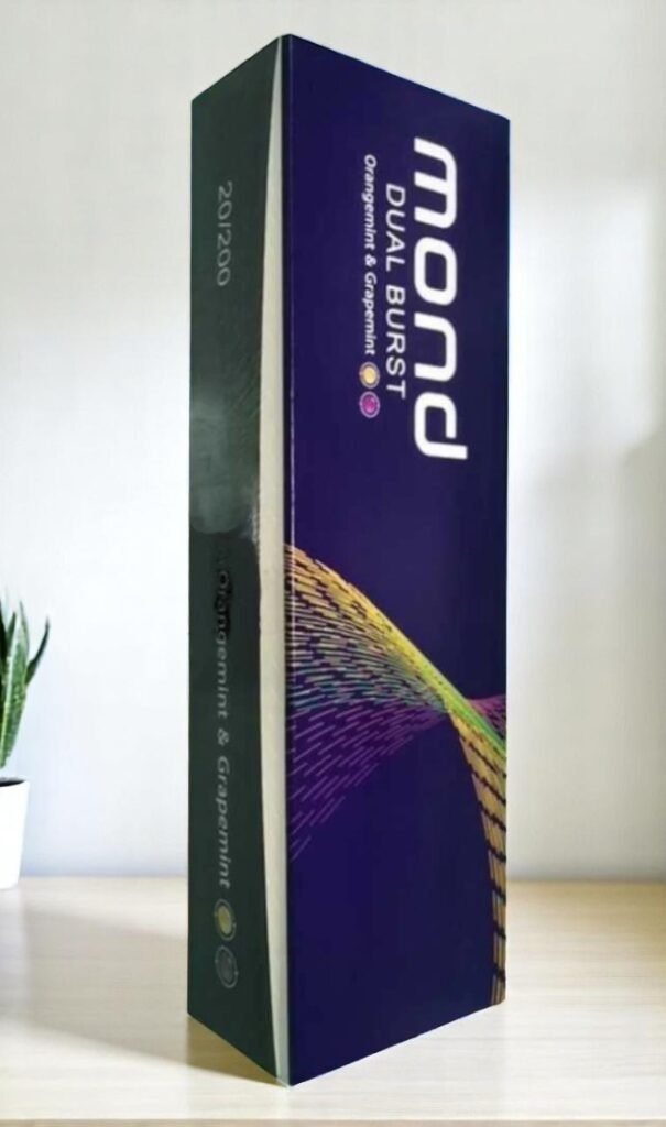 Mond Dual Burst Orange Mint & Grape Mint มีรสชาติและกลิ่นเป็นอย่างไร?
