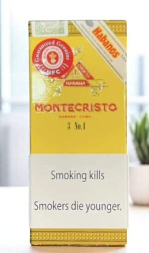 Montecristo 3 No.4 Habanos Cigars (3มวน)