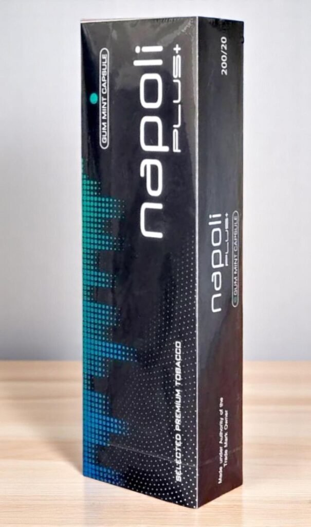 Napoli Gum Mint (ซองแข็ง) มีรสชาติและกลิ่นเป็นอย่างไร?