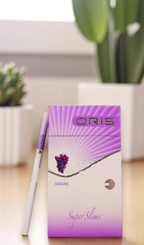 Oris Grape Slims 🍇 สูบง่าย ละมุนทุกคำ