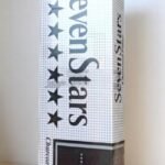 บุหรี่นอก Seven Stars Charcoal (ซองแข็ง)พร้อมส่ง