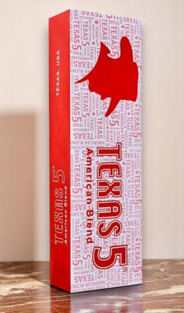 Texas 5 Red Cigarettes