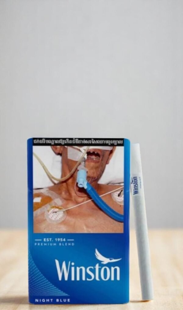 Winston Night Blue cigarettes