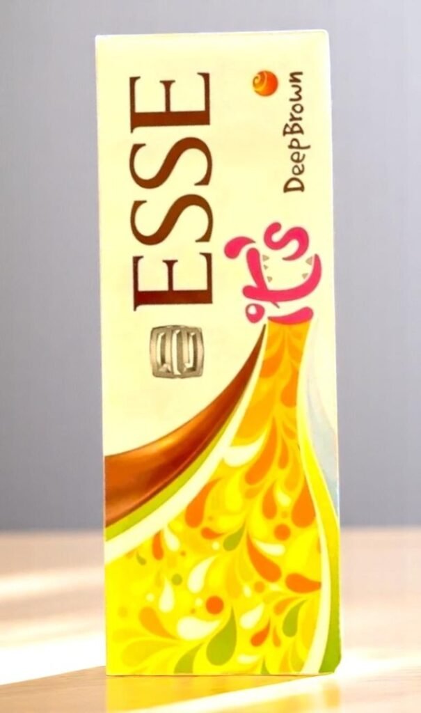 Esse Deep Brown Chocolate (1 เม็ดบีบ) มีรสชาติและกลิ่นเป็นอย่างไร?