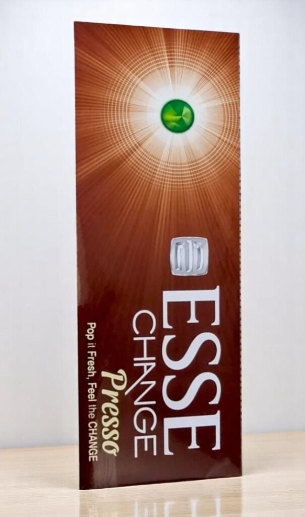 Esse Change Presso Slims (1 เม็ดบีบ) มีรสชาติและกลิ่นเป็นอย่างไร?