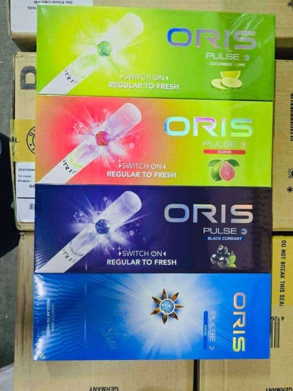 บุหรี่นอก Oris intense Cucumber lime (ซองแข็ง) - Image 4