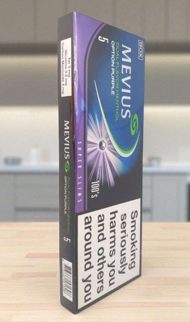 "Mevius Purple Super Slim cigarettes review 💜"