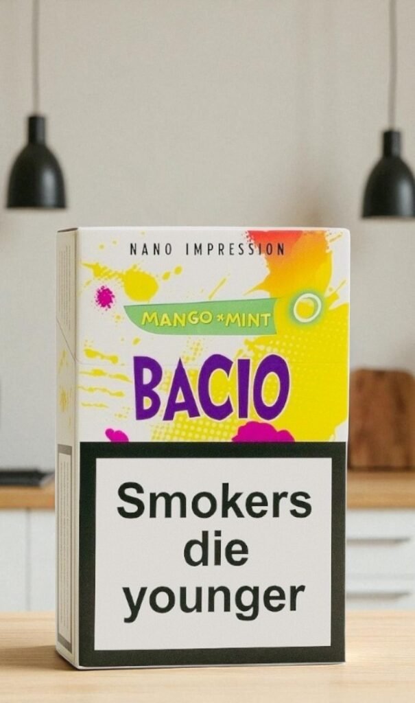 BACIO NANO IMPRESSION MANGO MINT ซองแข็ง ราคาสุดคุ้ม 💸