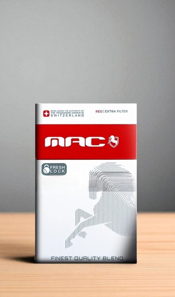 MAC Red Extra Filter cigarettes 🔥