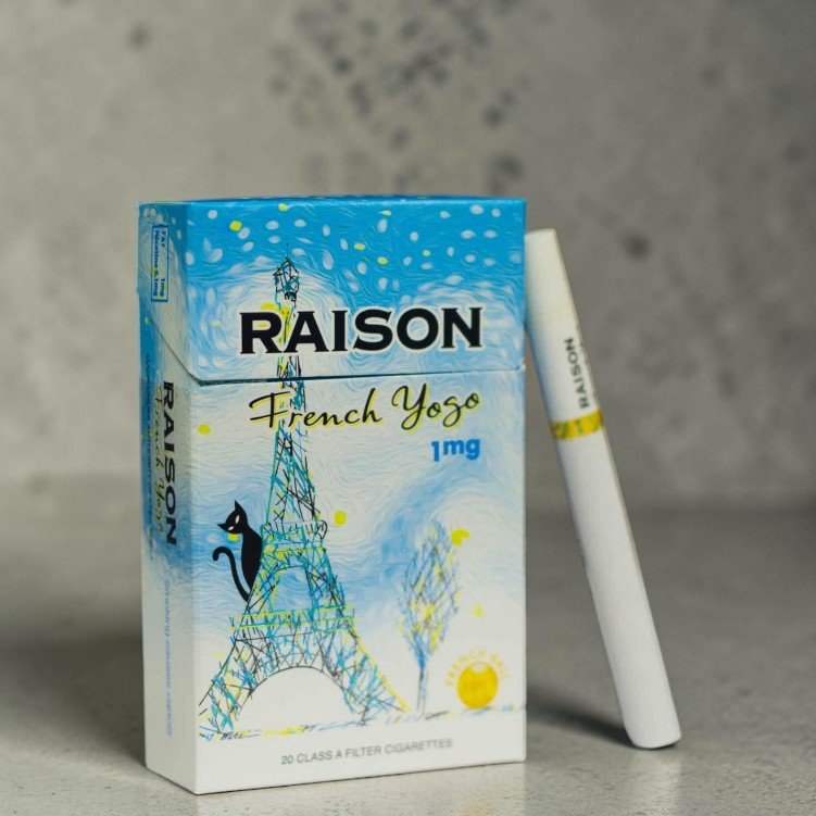 Raison บุหรี่โยเกิร์ตสายเย็น